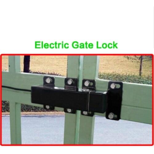 24VDC OUTDOOR WATERPROOF Electric Lock drop bolt for Automatic Swing Gate DOOR Opener Operator