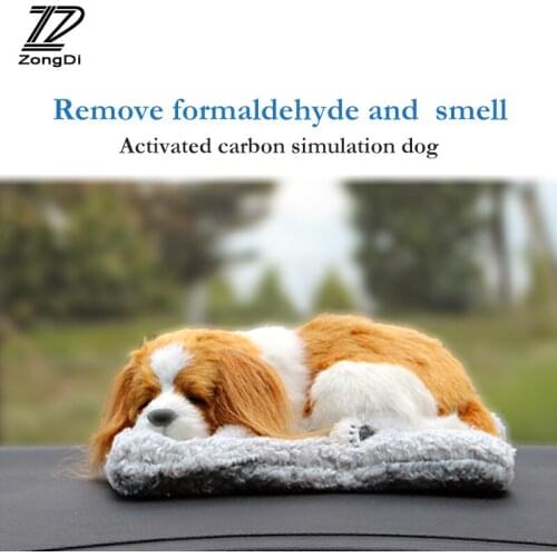 ZD 1X Pet Bamboo charcoal bag Simulation cat and dog For BMW e46 e39 e60 Toyota corolla avensis Opel astra insignia accessories