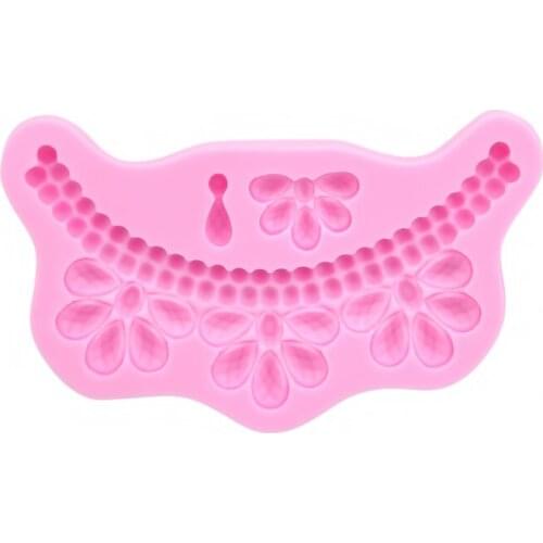 1Pcs Pearl Rim Silicone Molds Fondant Mold Cake Decorating Tools Chocolate Moulds Wedding Decoration Mould