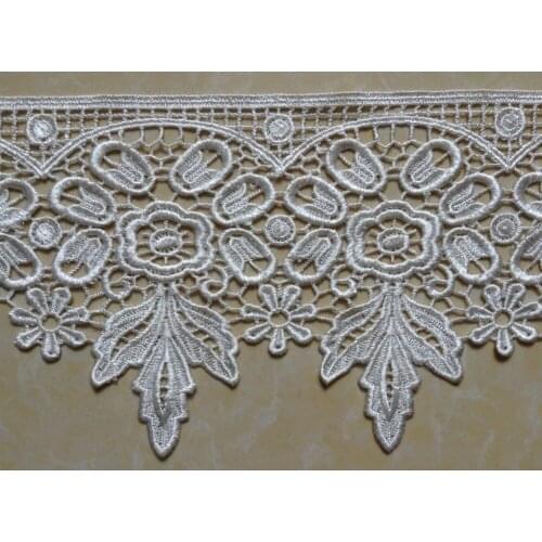 16cm luxurious water soluble embroidery big leaf lace,clothes and home item decoration accessories,XERY14329t