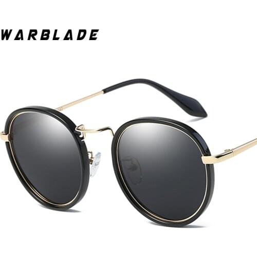 WarBLade 2018 polarized sunglasses women lunette de soleil femme women round sunglasses mens sunglasses brand designer