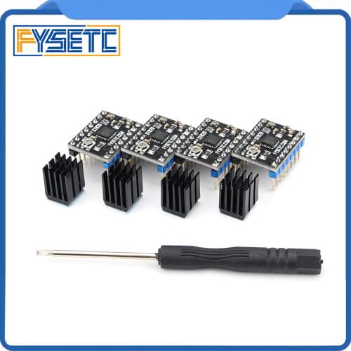 4pcs Motor Driver Stepping Smallest 45V Microstepping ST820 Peak Current 2.5A RMS Current 1.5A Suitable RAMPS VS TMC2100