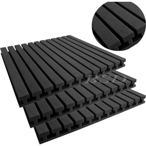 6 PCS New Metro Soundproof Foam in Studio Acoustic Panels For Musinc Room