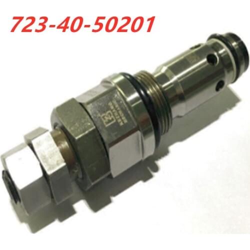 723-40-50201 Main Control Relief Valve for Excavator PC200-6