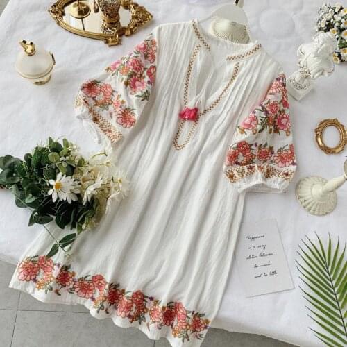AYUALIN Linen Summer Dresses