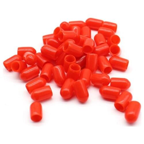 Free shipping 200PCS/LOT New Arrival Plastic covers Dust cap Red for RF SMA female connector