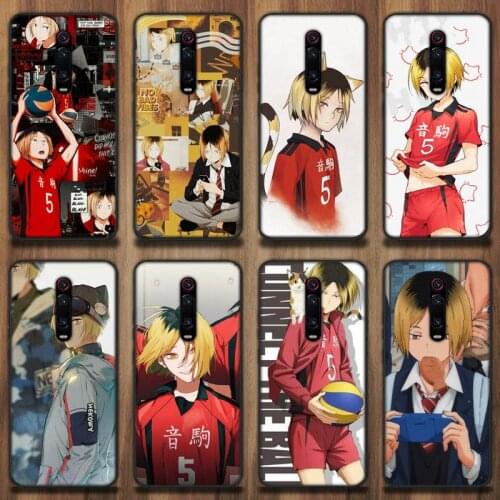 Anime Haikyuu Kenma Kozume Phone Case Cover for Redmi note 4 4 5 5A 6 Pro 7 8 8T Pro 9Pro Max case