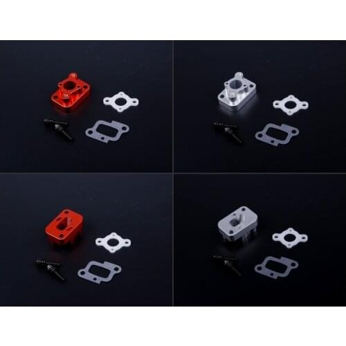 CNC Metal Intake parts kit/Engine Parts/accessories fit for Zenoah rovan 32cc engine For 1/5 HPI Baja LOSI 5IVE-T