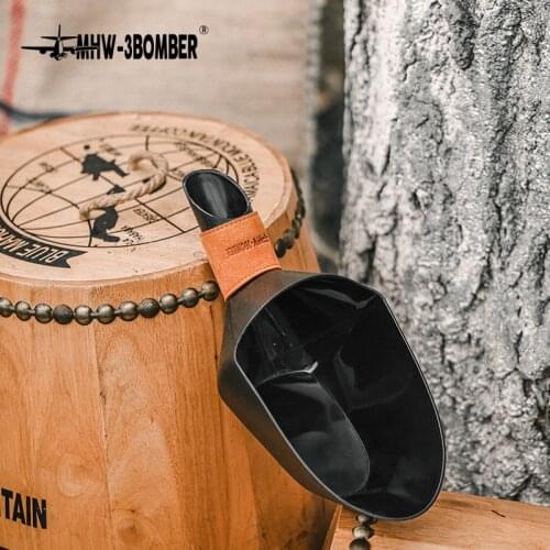 MHW-3BOMBER Coffee Beans Shovel 1kg Capacity Spoon Scoop Barista Tools Accessories Reusable Coffee Beans Storage Fresh Espresso