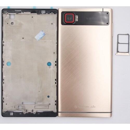 BaanSam New Front Frame Battery Door Back Cover Housing Case For Lenovo Z2 Pro K920 6 Inch With SIM Card Tray+Side Buttons