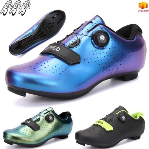 Road Cycling Shoes Mens Track Professional Self-Locking Bicycle Shoes Outdoor Sports Mountain Trek Hiking Cycling Shoes
