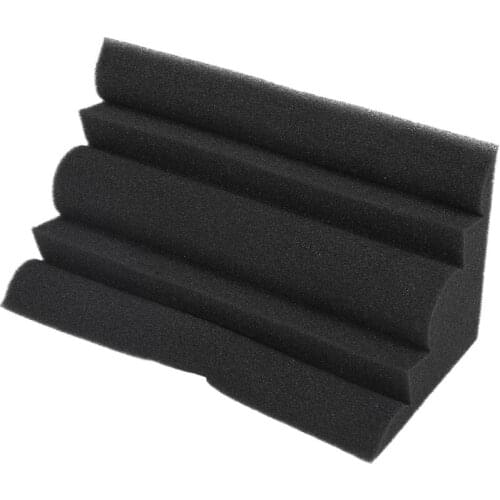 4 pcs Corner Bass Trap Acoustic Panel Studio Sound Absorption Foam 12*12*24cm Promotion