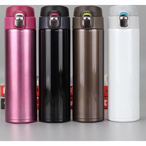 Thermos cup Thermos Mug Vacuum Cup 304 Stainless Steel insulated Mug 450ML Thermal Bottle Thermoses vacuum flask water bottle