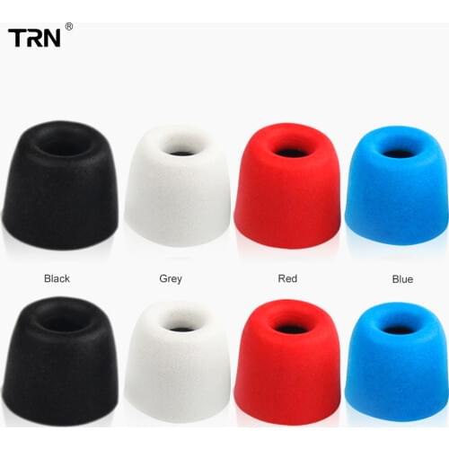 TRN 3 Pairs 1sets L/M/S Memory Foam Noise Isolating Earphone EarTips 3Pairs for 5MM InEar Bluetooth Earphone Earbud V90 X6 V80