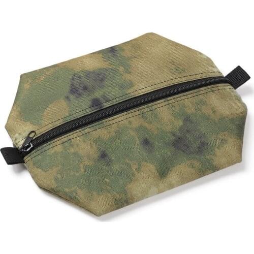 Outdoor camouflage portable equipment accessories tools Oxford cloth large-capacity hand-grabbing storage bag tactical waist bag