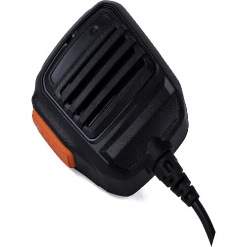 Anti-rain waterproof 2 Pin PTT Speaker Mic for Kenwood BAOFENG UV-5R TYT H777 RT3 Walkie Talkie Ham Radio Hf Transceiver K Plug