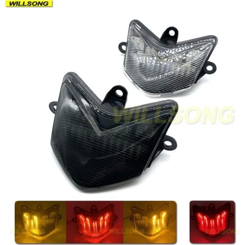 Rear LED Tail Brake Light Blinker Turn Signal Integrated Lamp For KAWASAKI NINJA ZX10R 2004 2005 Year Motorcycle Accessories