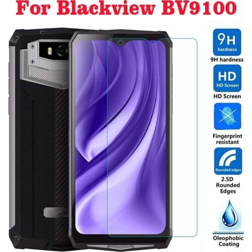 Tempered Glass For Blackview BV9100 Screen Protector Toughened protective film For Blackview BV9100 Pro glass