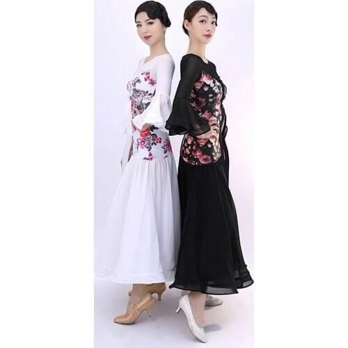 2021 New ballroom dance competition dress dance ballroom waltz dresses standard dance dress women ballroom dress 2106