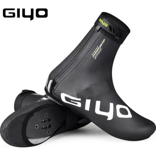 GIYO Winter Cycling Shoe Covers Women Men Shoes Cover MTB Road Bike Racing Cycling Overshoes Reflective Waterproof Shoe Covers