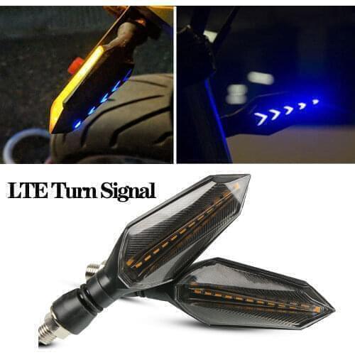 FOR YAMAHA XSR700 900 ABS XSR700ABS XSR900ABS XV950RACER 1 pair Universal 12V LED Motorcycle Turn Signal Indicators Lights lamp