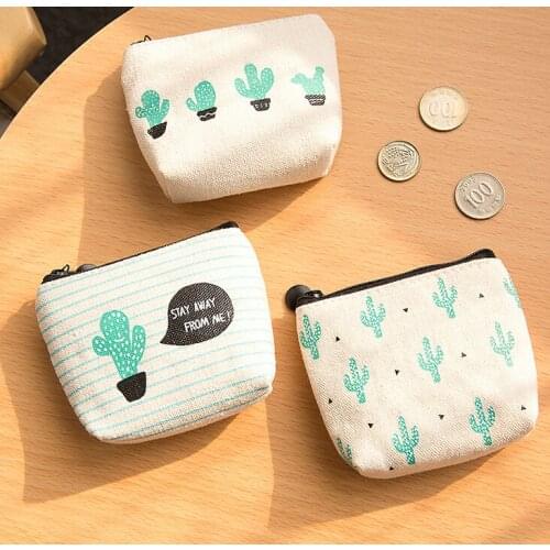 Small 10*9CM Canvas Coin Purse , Gift Coin BAG , Lady Girls Coin Wallet Pouch Case BAG