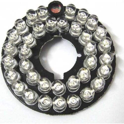 2pcs 36 LEDs 5mm Infrared IR 60 Degrees Bulbs Board 850nm Illuminator For CCTV Camera