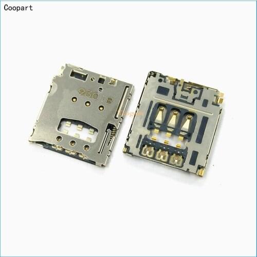 2pcs/lot Coopart New SIM Card Socket Slot Reader Holder Connector for Asus Zenpad 8.0 Z380KL Z380C P024 P022 high quality
