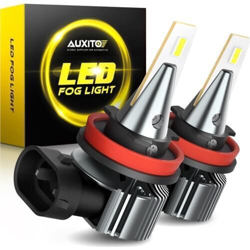 2Pcs LED Lamp H8 H11 Fog Lights Yellow White PSX24W LED H27 880 881 Driving Lamp DRL for Kia Audi Toyota Hyundai Nissan BMW VW