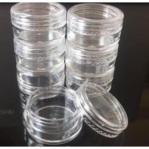 3000pcs Cosmetic Empty Jar Pot Eyeshadow Makeup Face Cream Container Bottle Capacity 5g#36210