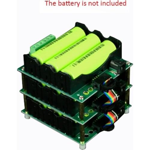 3S 6S Welding-Free BMS Protection Board 12V24V Battery Management System 18650 Battery Box