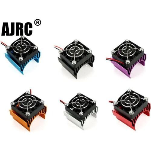540/550/ Motor Heat Sink Cooler Heat Fin 36mm Diameter Radiator/cooler 4010 Dc 5v Cooling Fan For Rc Model Car Hsp Scx10 Traxxas
