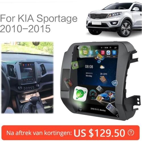 2GRAM+32GROM 2.5D Android 9.0 2Din car Multimedia player GPS for KIA sportage 2011-2015 Tesla Style Screen Radio WiFi