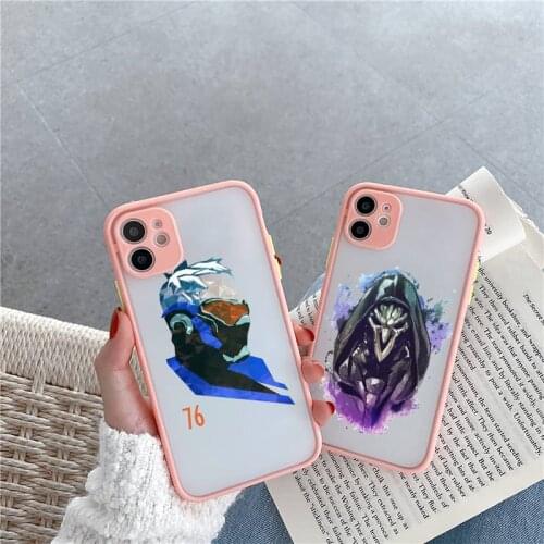 Game apex legends hot Character design Phone Cases Matte Transparent for iPhone 7 8 11 12 s mini pro X XS XR MAX Plus funda