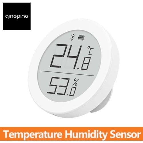 Cleargrass Bluetooth Temperature Humidity Sensor Data Storage E-Link INK Screen Thermometer Support App control