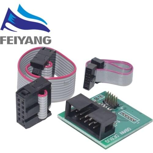 Downloader Cable Bluetooth 4.0 CC2540 zigbee CC2531 Sniffer USB Programmer Wire Download Programming Connector Board