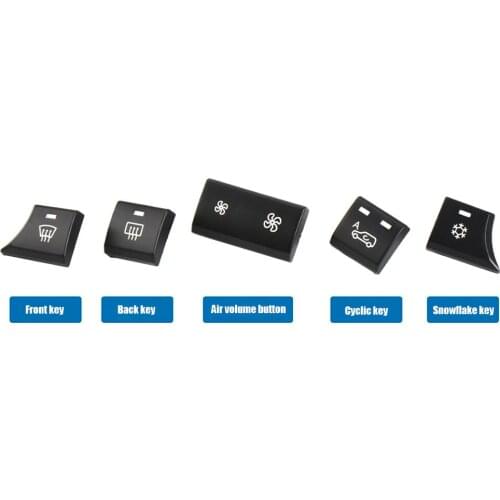 Climate A/C Control Panel Button Adjustment Auto Accessories Button for BMW E70 X5 SUV 2007-2013 E71 X6 2008-2014