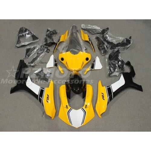 New ABS Injection Motorcycle Full Fairings Kit Fit for YAMAHA YZF-R1 2015 2016 2017 2018 15 16 17 18 r1 Body set Red white