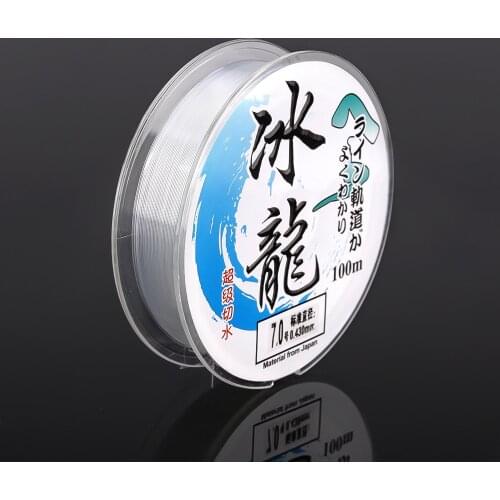 100M 100% fluorocarbon Fishing Line Carbon Fiber Leader Line fly fishing line pesca Super Strong Multifilament fishing line