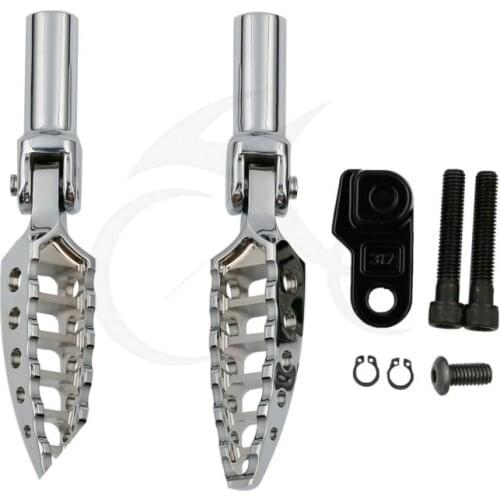 Male Mount Footrest Pegs Fit For Harley Softail Slim FLS FLSS Cross Bones FLSTSB TWO COLORS
