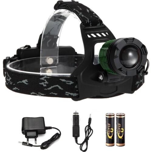 2000 Lumen XML T6 Zoomable Headlamp, Waterproo Headlamp,Fishing,Head Lamp Light Camping Fishing Lamp