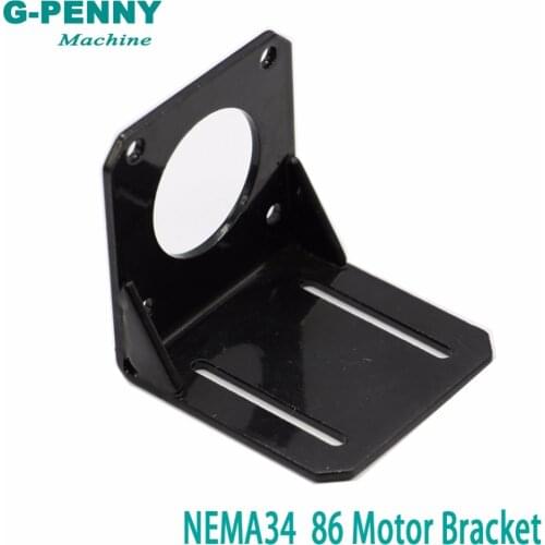 NEMA34 CNC Steppr Motor Accessories Bracket Support Shelf Mounting L Bracket Mount 86 Step Stepping Stepper Motor