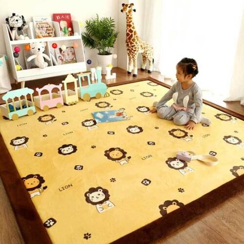 New Japanese-Style Thick Mat Bedroom Living Room Coffee Table Sofa Household Balcony Corridor Childrens Crawl Tatami Carpet