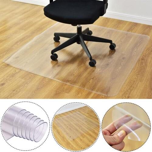 PVC Transparent Waterproof Mat Anti Scratch Wood Floor Protection Mat Computer Chair Mats Protectors Plastic Carpet Rug