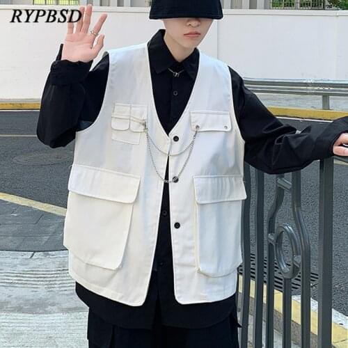 Мужские жилеты с карманами RYPBSD China At AliExpress