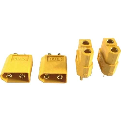 10PCS Amass XT60 Male Plug Female Plug Bullet Connector Without Silicone Wire Charger Adapter Wire For RC Lipo Battery Adaptor