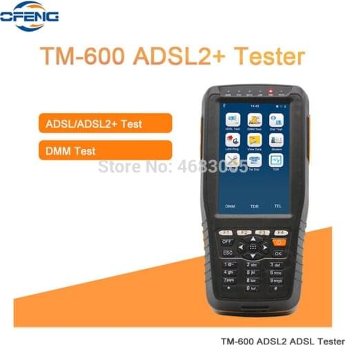 TM-600 ADSL2 + Tester ADSL Tester With DMM Test Function TM600