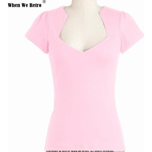 Женские короткие футболки When We Retro China At AliExpress