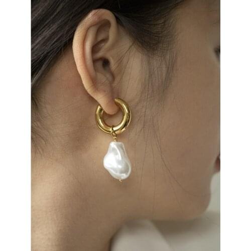 YELAMOY Women's Gold Earrings