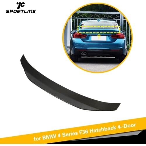 Carbon Fiber Rear Trunk Spoiler for BMW 4 Series F36 Gran Coupe 2014 - 2018 Rear Wing Spoiler Boot Lid
